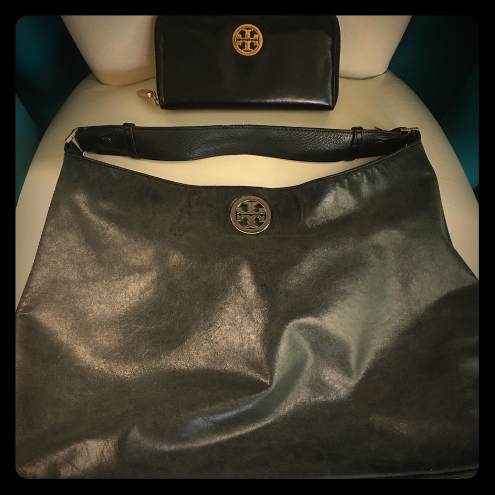 SOLD!!  Tory Burch shoulder bag and wallet..l